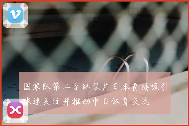 国家队第二季纪录片日本首播吸引球迷关注并推动中日体育交流